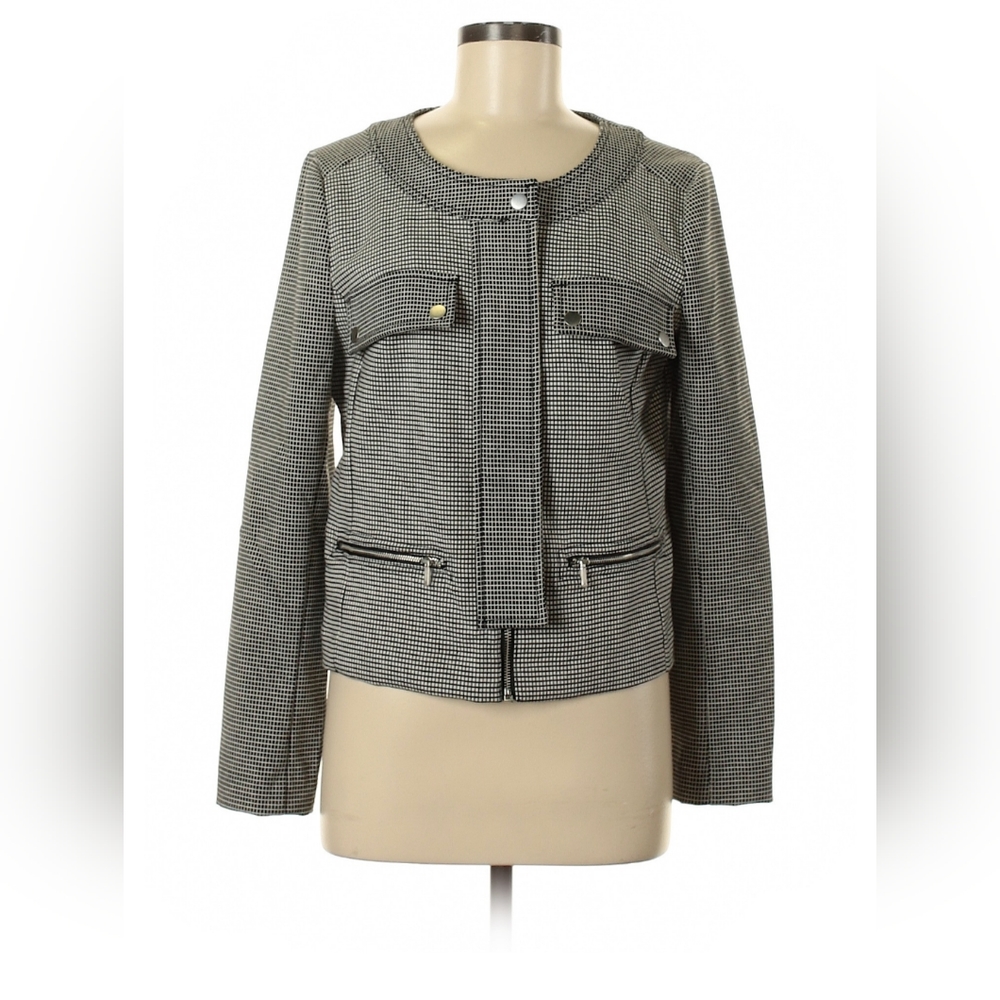 Jones New York Blazer with Zipper Detail